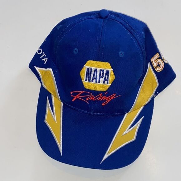 VTG, COLLECTABLE NAPA RACING # 55 MICHAEL WATRIP TOYOTA ADJUSTABLE HAT CAP - Picture 6 of 11